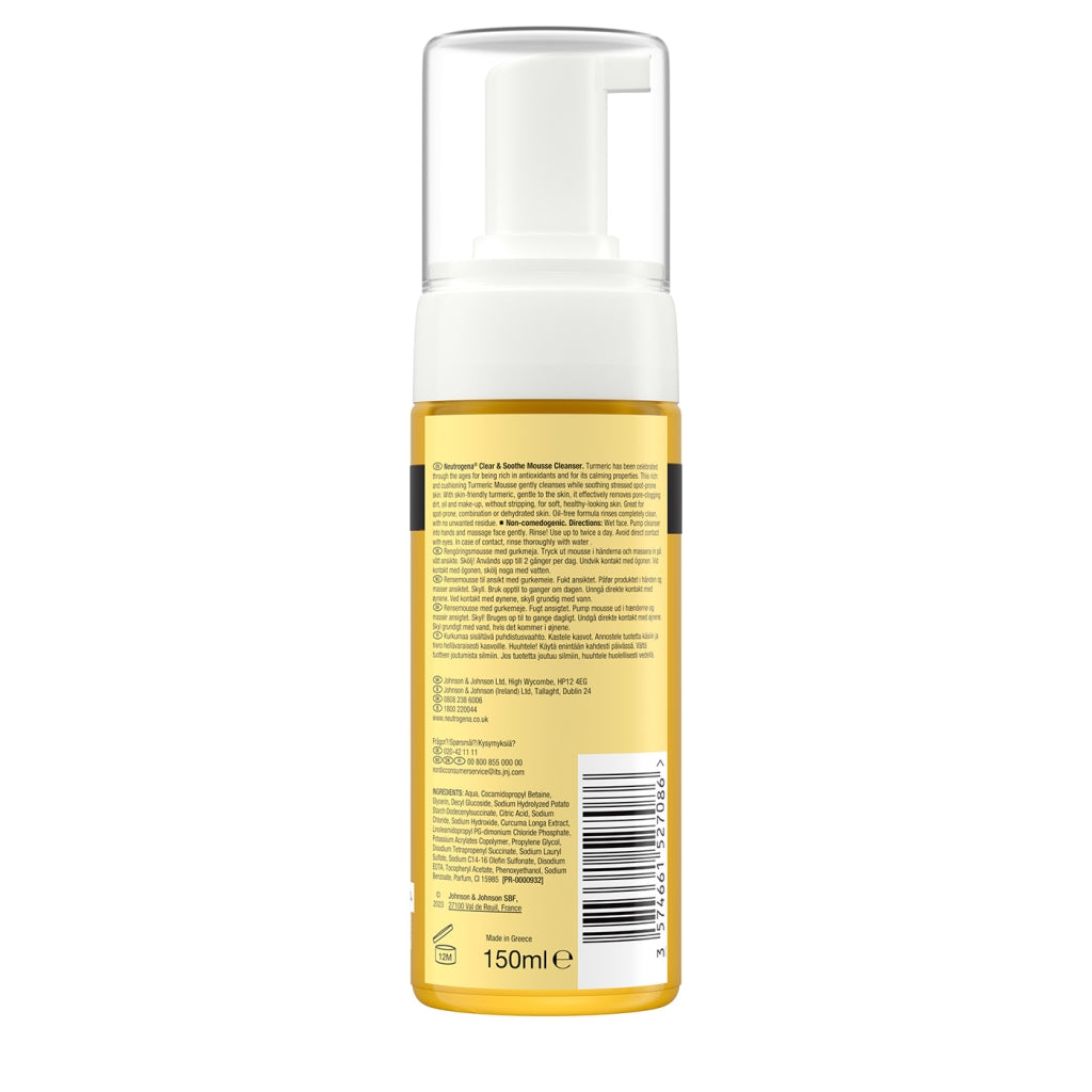 Neutrogena Clear & Soothe Mousse Cleanser | 150ml