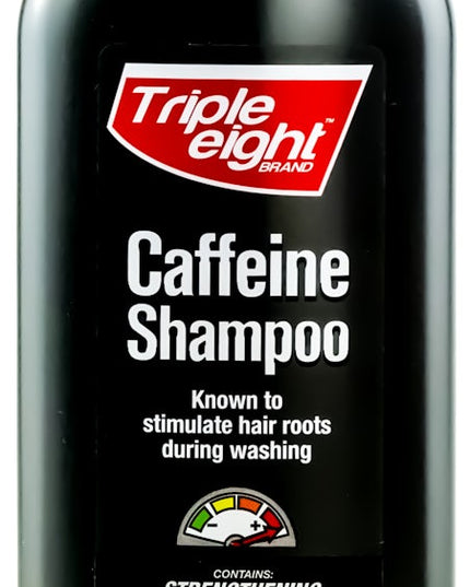 Triple Eight Caffeine Shampoo for All Hair Types - 250 ml