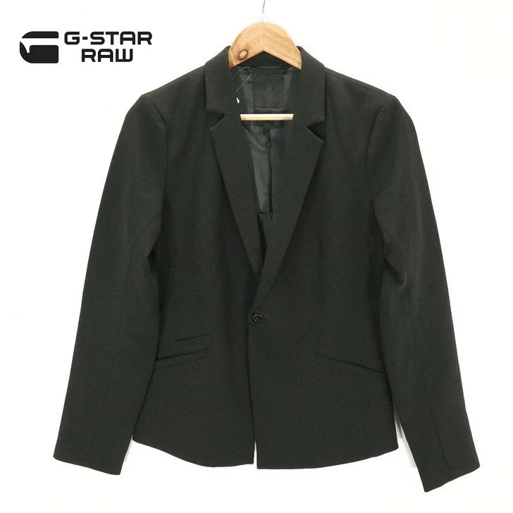 G-Star Raw Women'S D-Staq Slim Blazer - Black