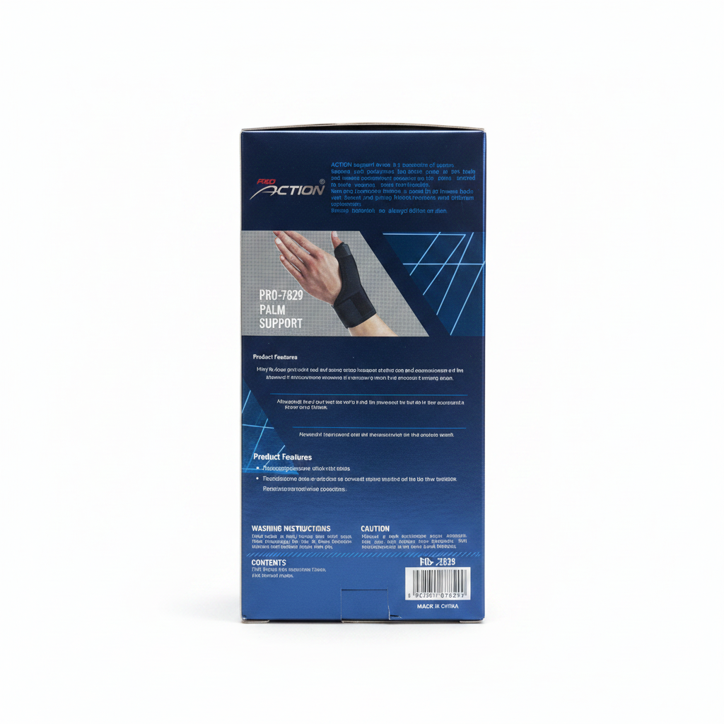 Palm Support Box Back