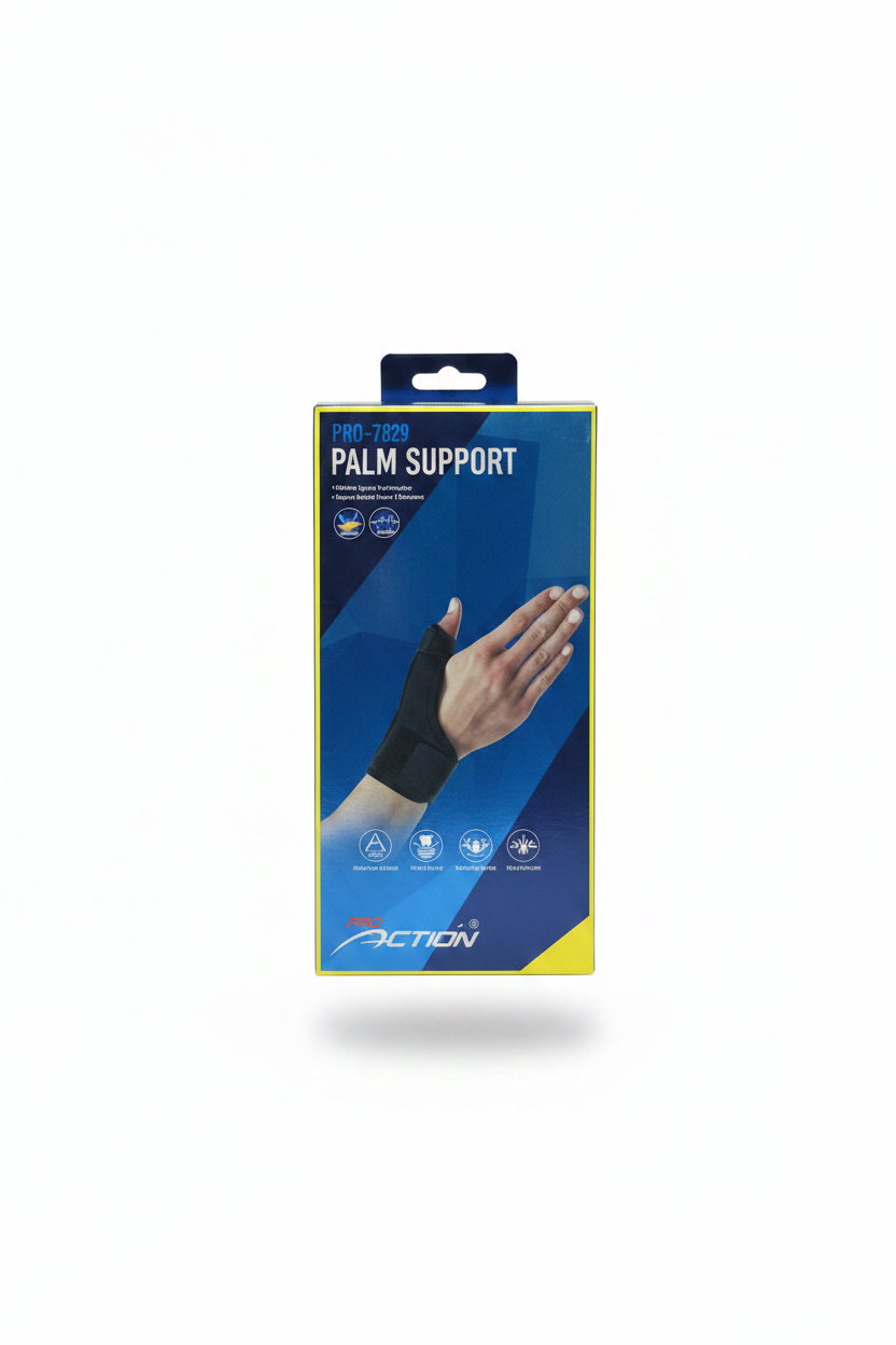 Palm Support Box - White Background