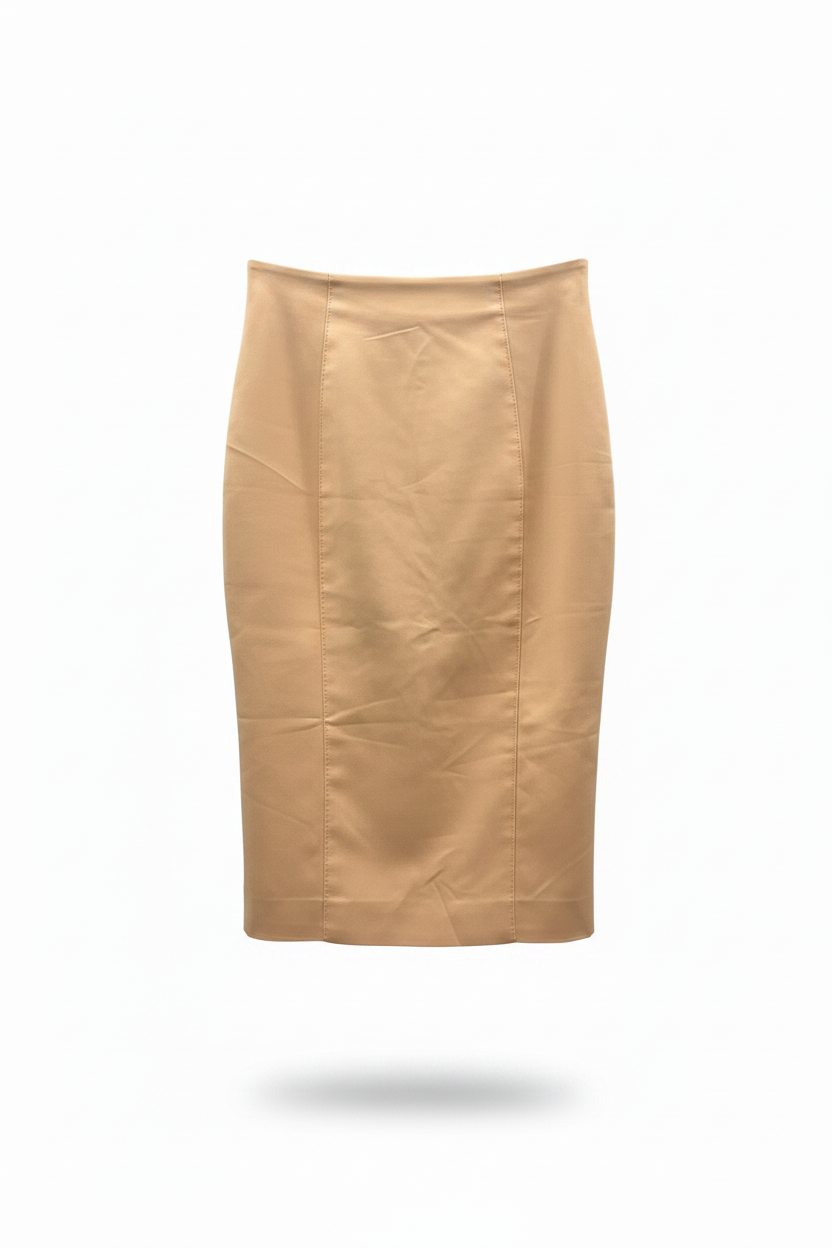 Peach Pencil Skirt - No Hanger