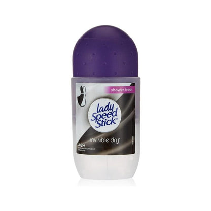 Lady Speed Stick Deodorant Roll-On Invisible Dry Shower Fresh 50Ml