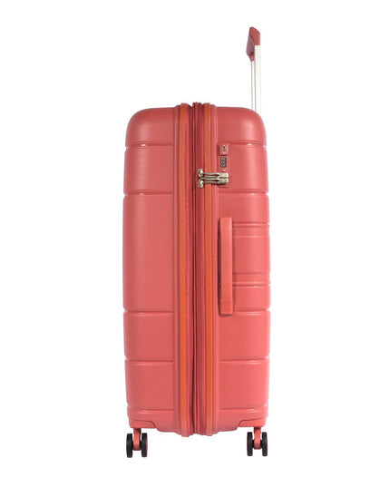 Pierre Cardin Peach Travel Bag set of 4 (14"20"24"28")