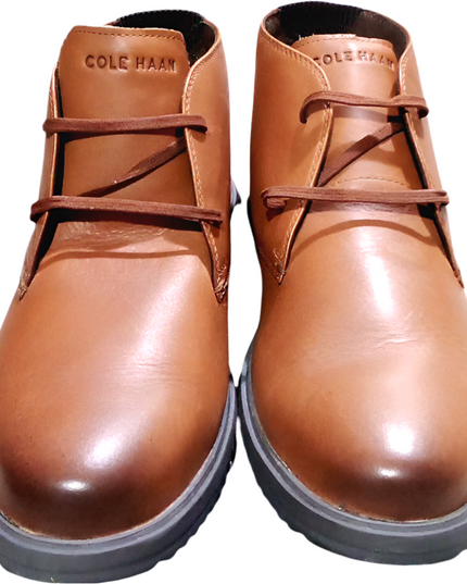 Cole Haan Grand+ Chukka Men's Oxford C37021, Brown & Gray