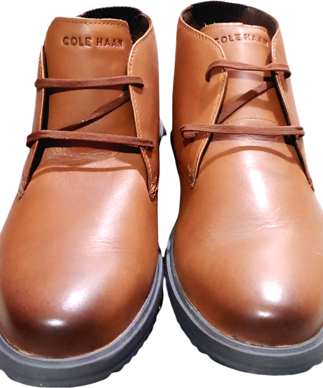 Cole Haan Grand+ Chukka Men's Oxford C37021, Brown & Gray