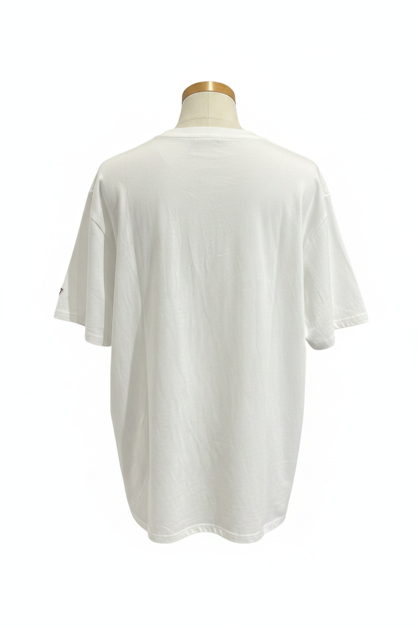 Plain White Tee - Back View