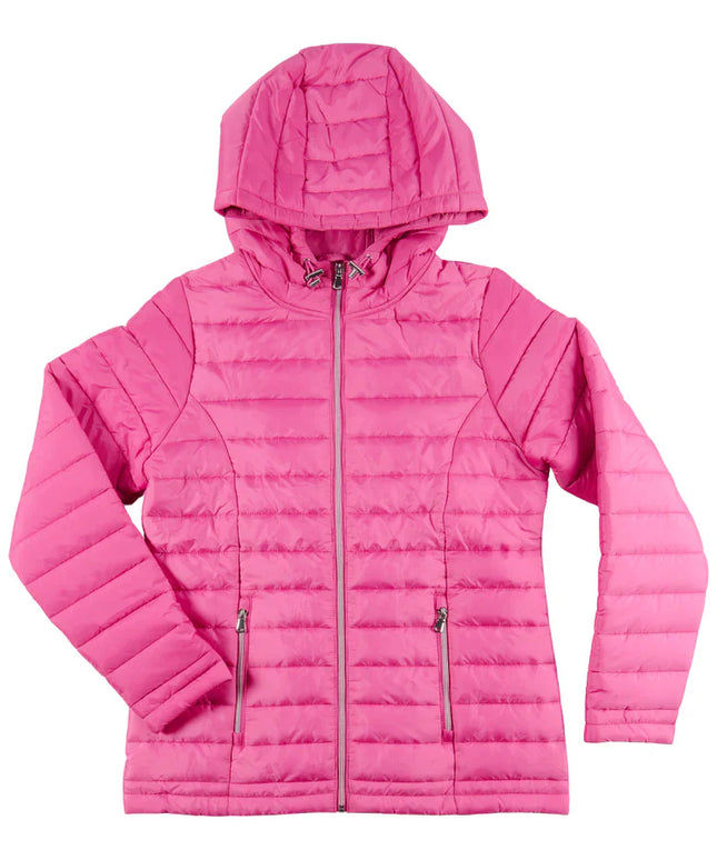 MySTYLE Women's Winter Puffer Jacket Pink