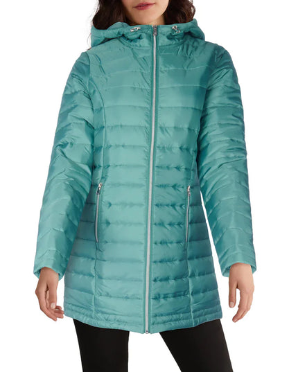 MySTYLE Women's Winter Puffer Jacket Green