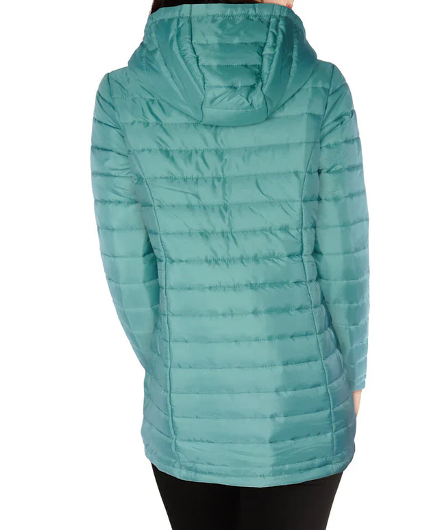 MySTYLE Women's Winter Puffer Jacket Green