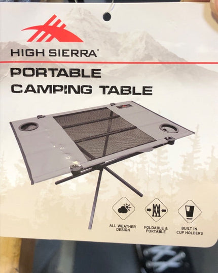 High Sierra Folding Camp Table | Big 5 Sporting Goods