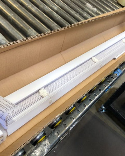 CHICOLOGY Blinds for Windows, Gloss White,  152.4 W x 152.4 H cm