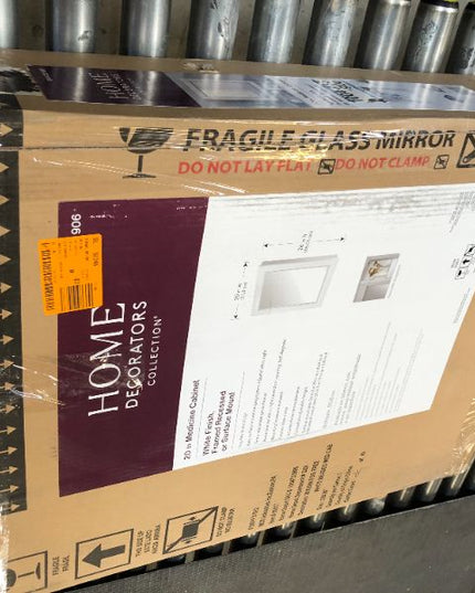 Home Decorators Collection 20 in. W x 26 in. H Rectangular Medicine Cabinet with Mirror