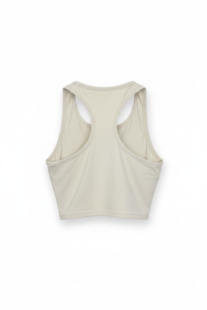 Racerback Crop Top Back