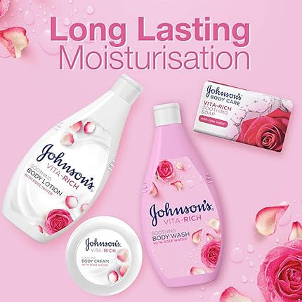 Johnson’s Vita-Rich Soothing Body Lotion With Rose Water 400ml