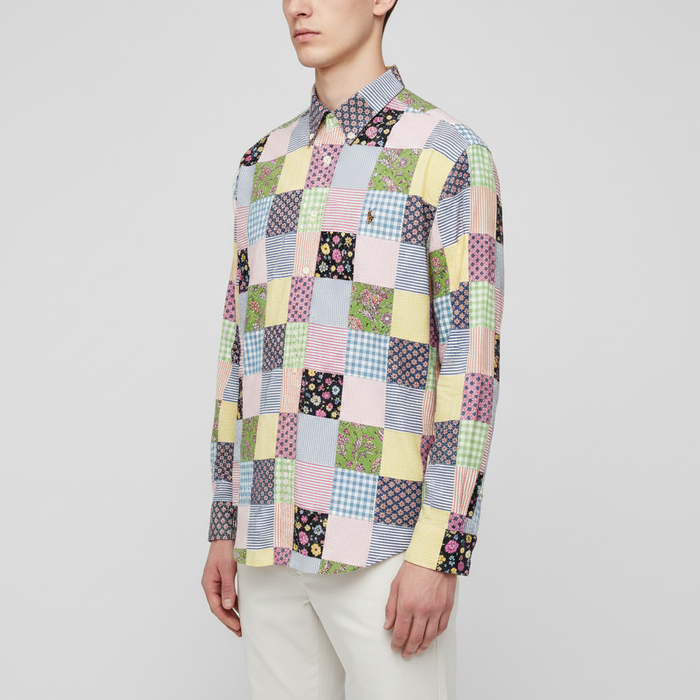 Clearance of Ralph Lauren Shirt – Men's Multicolour Patchwork
