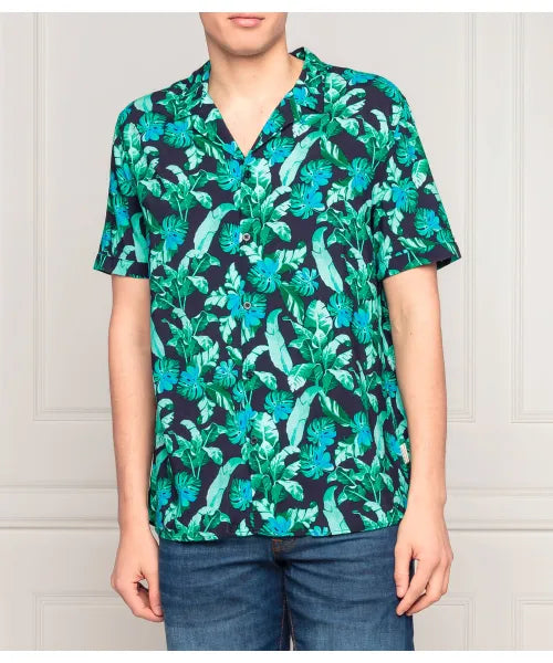 Guess Resort Tropical Shirt - M02H35Wct20 Pff7