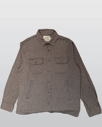 Grayers Outdoors Men’s Brown Shirt Jacket – Durable Casual Outerwear