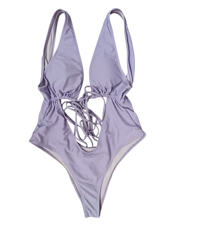 Women's swimwear purple