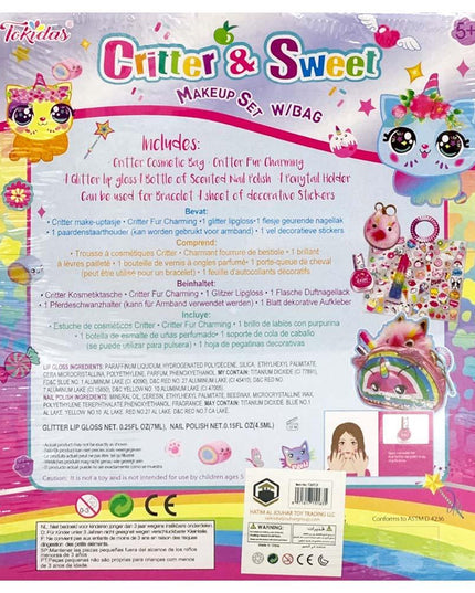 Tokidas Glitter And Sweet Makeup Set With Small Bag