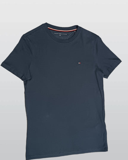 Tommy Jeans Men’s T-Shirt – Dusty Blue M7 | Classic Casual Style
