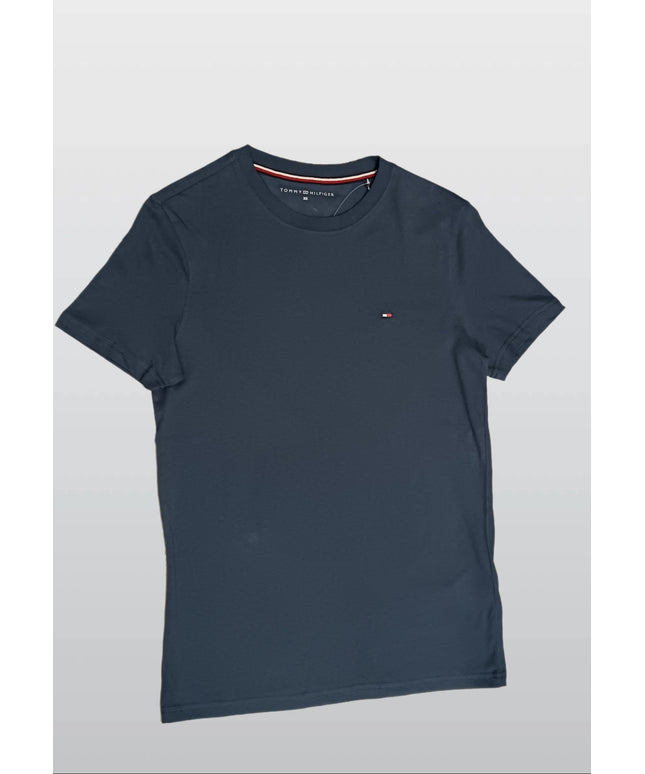 Tommy Jeans Men’s T-Shirt – Dusty Blue M7 | Classic Casual Style