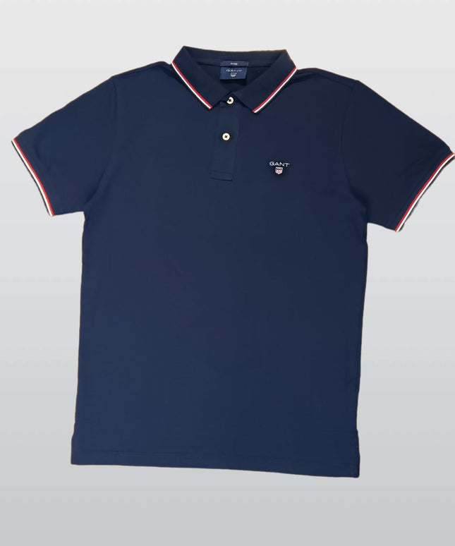 Gant Men’s Blue Cotton T-Shirt – Classic Casual Tee