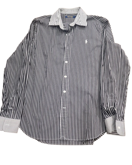 Ralph Lauren Black & White Striped womens Shirt
