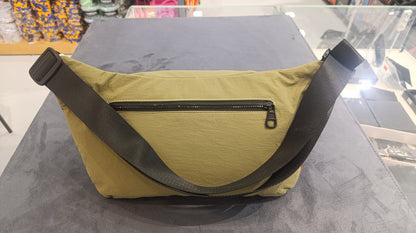 Canvas Crossbody Waist Bag – Olive
