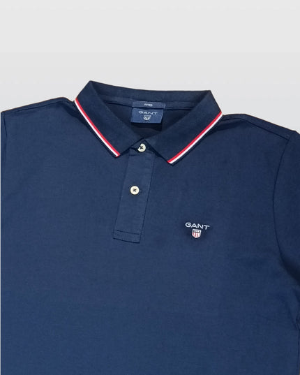 Gant Men’s Blue Cotton T-Shirt – Classic Casual Tee