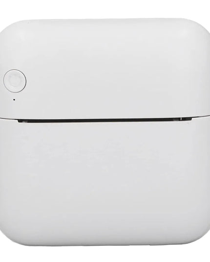 Photo Printer, Small Transparent Printer with Slide-Open Cover for Office