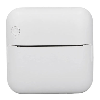 Photo Printer, Small Transparent Printer With Slide-Open Cover For Office