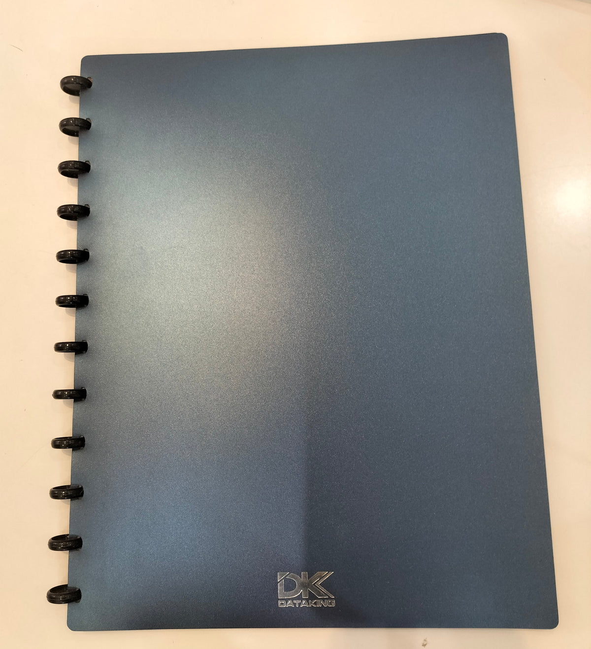 Dataking Navy Blue Clear Pocket Sleeves Folder