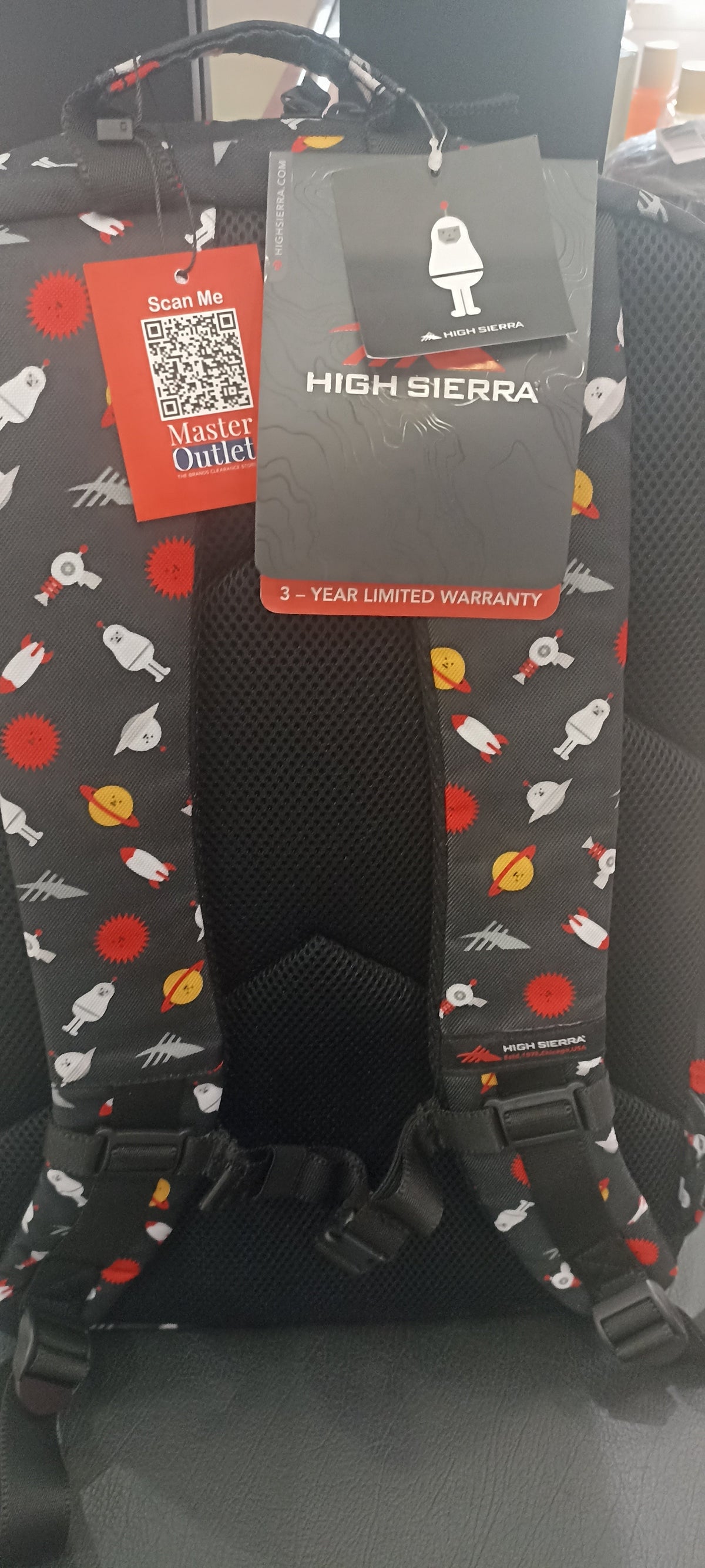 High Sierra Backpack, Planets & Rockets