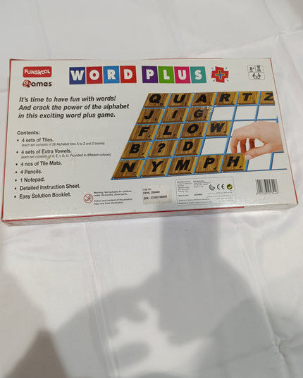 Word plus funskool games