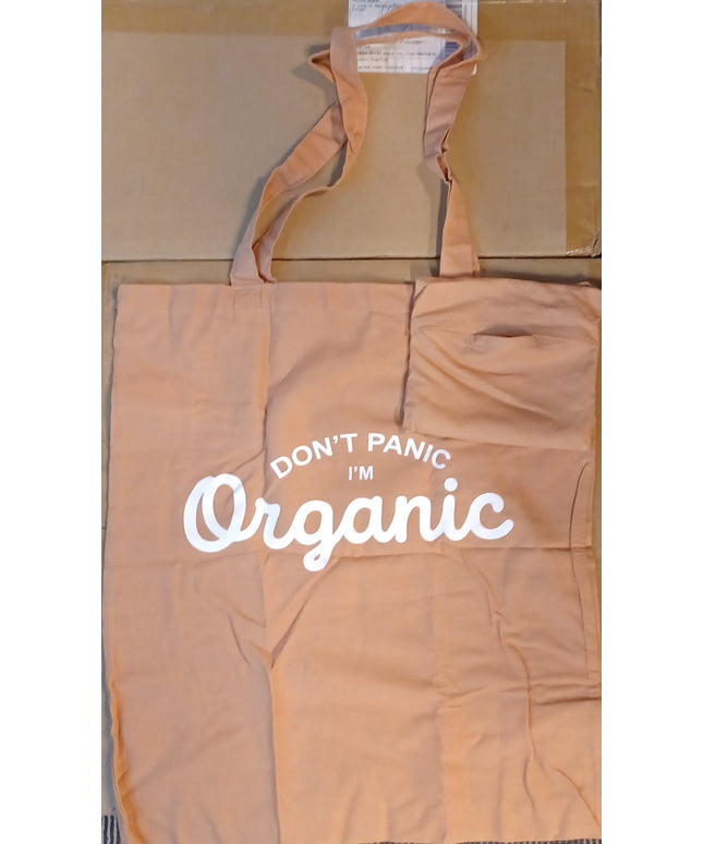 Gloo Lightweight Foldable Shoulder Tote light brown