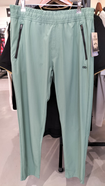 Leg3Nd Men'S Aquamarine Tapered Athletic Pants