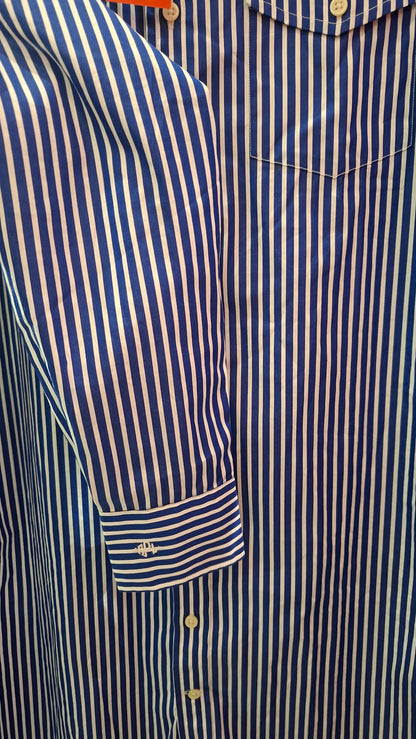 Polo Ralph Lauren Striped Shirt Dress in Blue women
