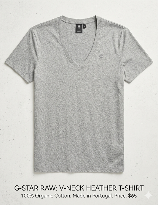 G-Star Raw Gray Vneck