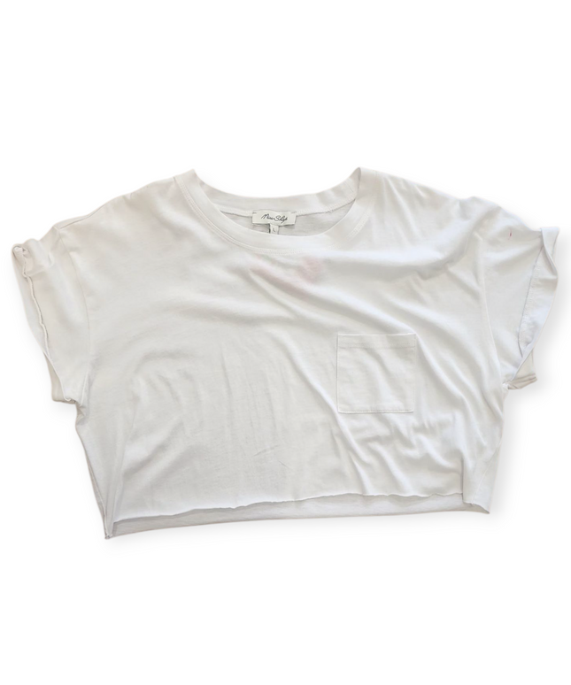 MISS SHOP White Women's Croptop