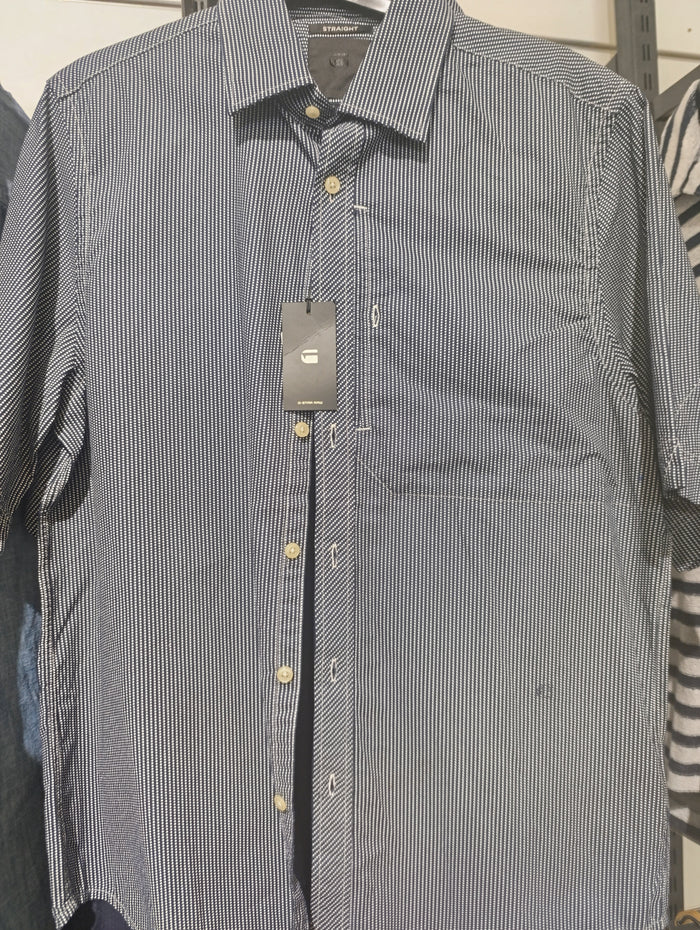 Clearance of Shorts – Short-Sleeve Micro-Pattern Casual Shirt