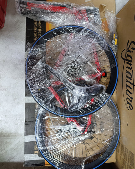 Zyklus Hybrid Bike / Red Black 28 inch-- open box