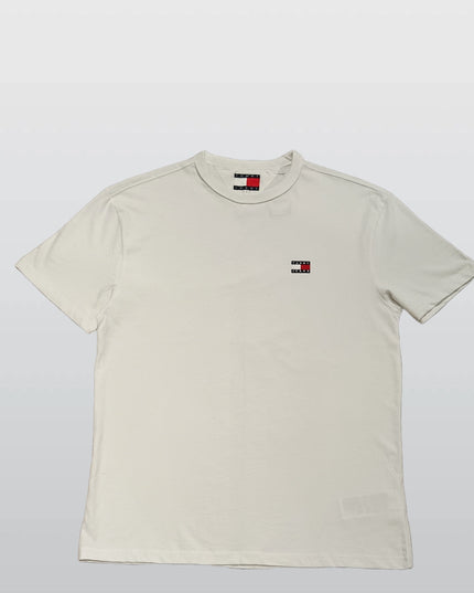 Tommy Jeans Men’s White Cotton T-Shirt