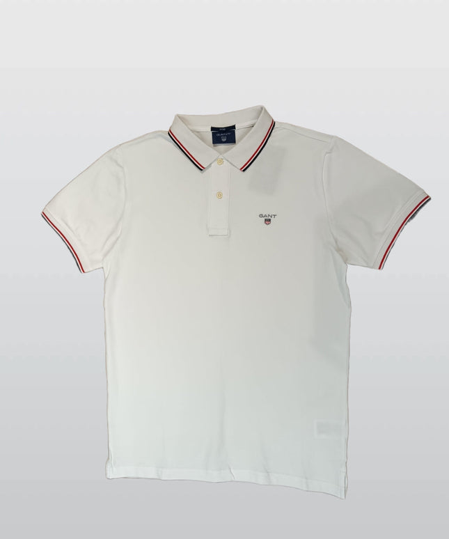 Gant Men’s White Cotton T-Shirt – Classic Casual Tee