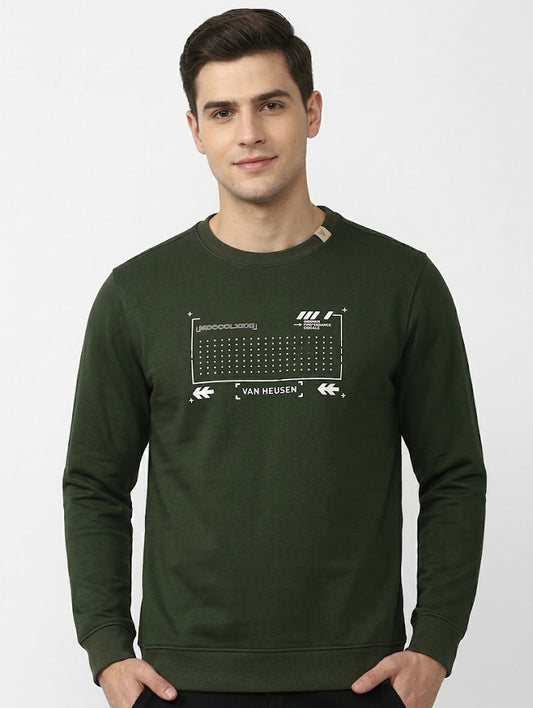 Van heusen move slim fit green