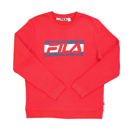 Fila Men'S Adlai Long Sleeves Crew 'Red'