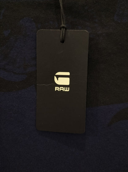 G-Star Raw Navy Compact Graphic T-Shirt