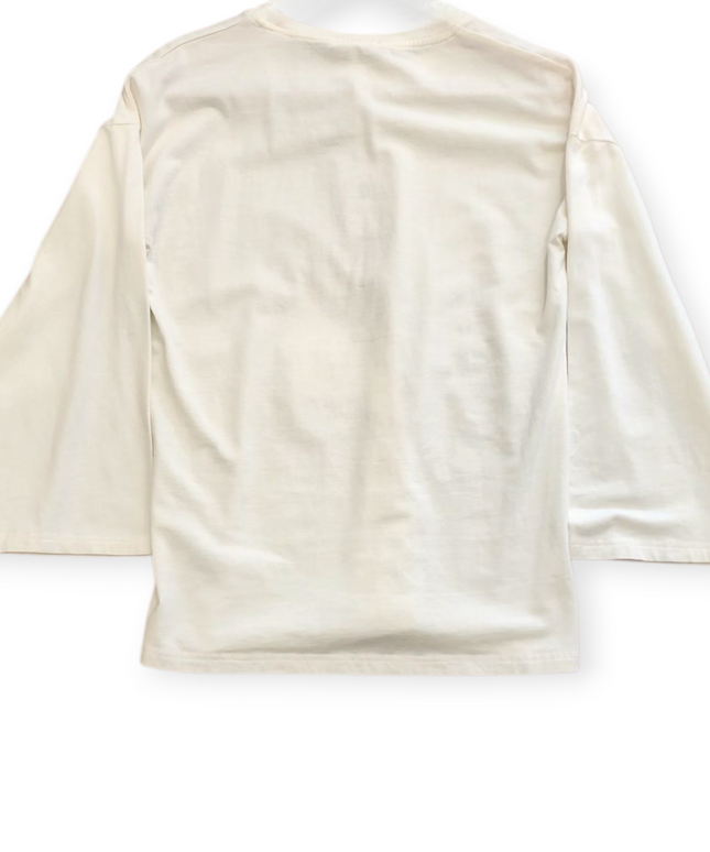 GAIALUNA Precious White Women's Full Sleeve T Shirt