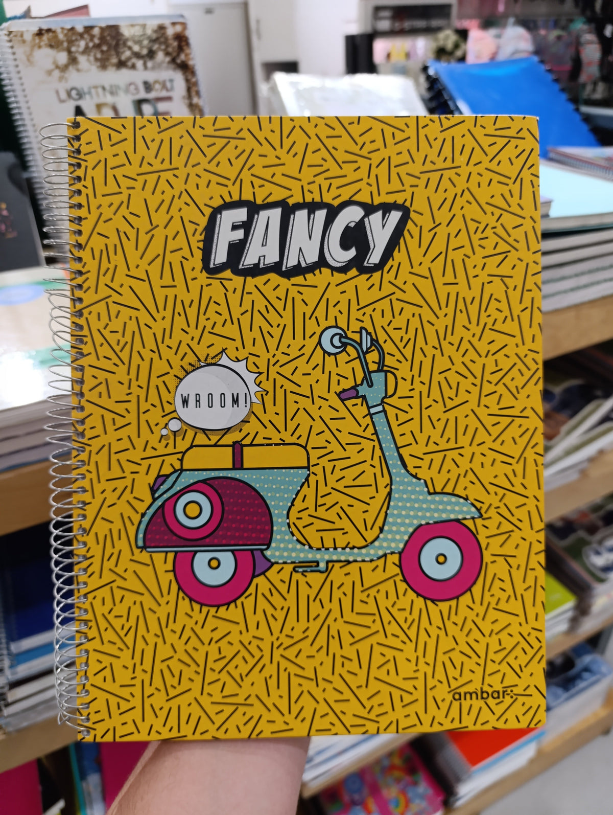 Ambar Fancy Silk-Cover Notebook