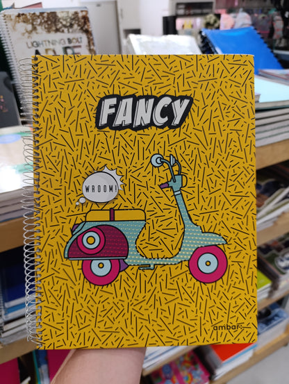 Ambar Fancy Silk-Cover Notebook